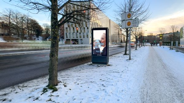 Vallila Teollisuuskatu G, F, E Westbound